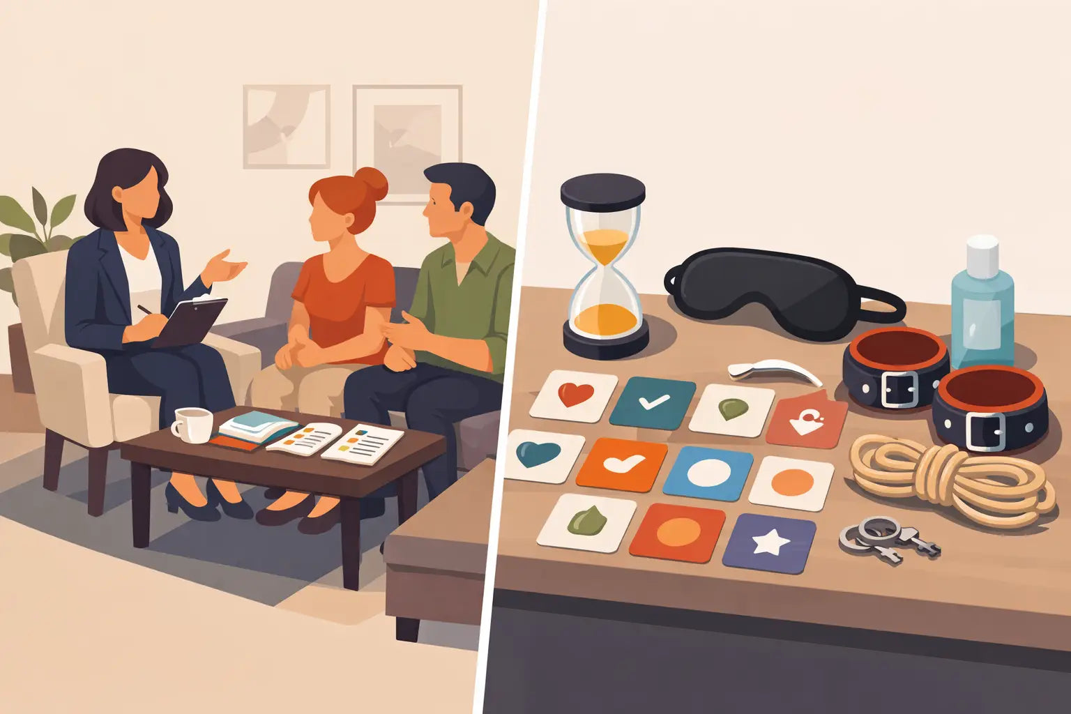 Cómo empezar en BDSM seguro sin ir rápido