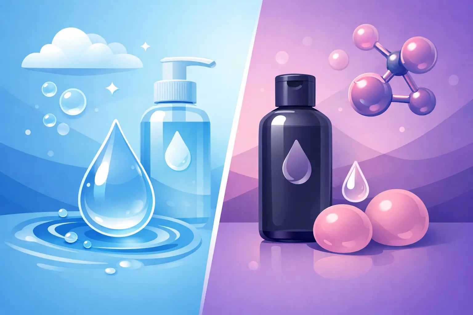 Lubricante base agua o silicona: cuál elegir