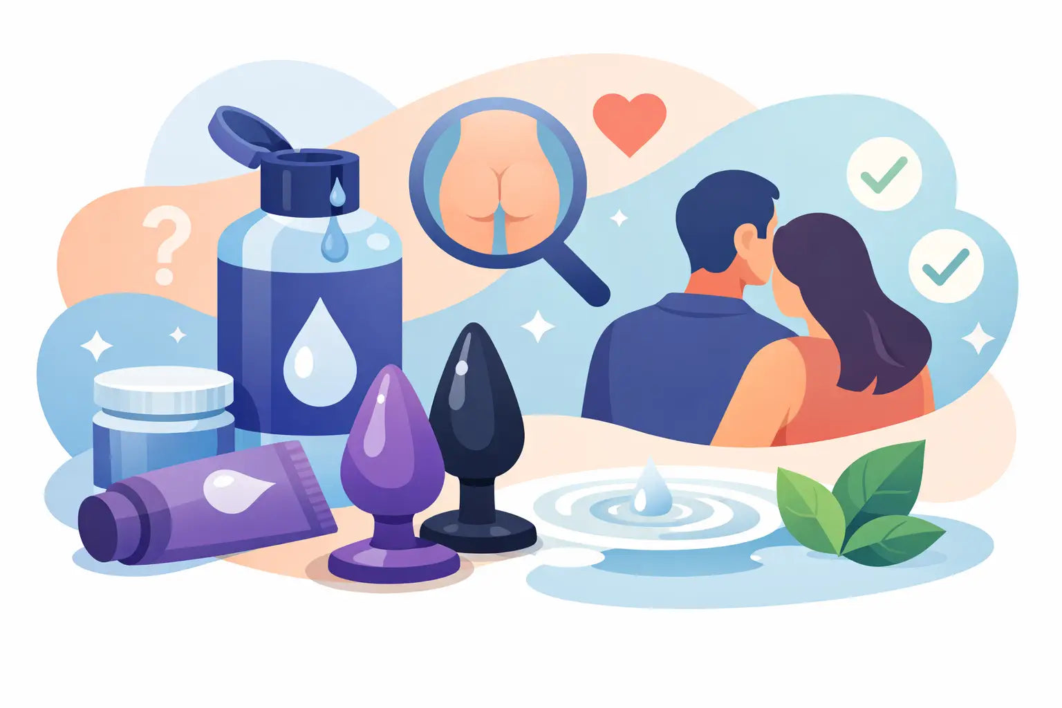 Lubricante anal para principiantes: cómo elegir