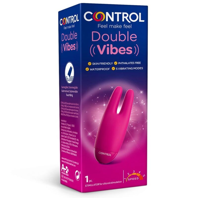CONTROL - DOUBLE VIBES ESTIMULADOR - Noctiva