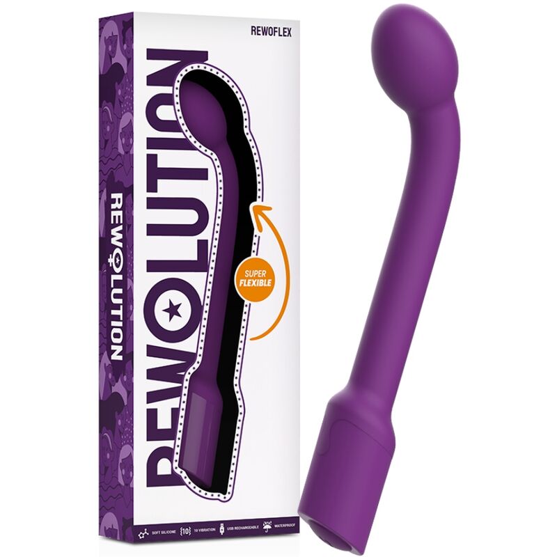 REWOLUTION - REWOFLEX VIBRADOR ESTIMULADOR PUNTO G FLEXIBLE - Noctiva