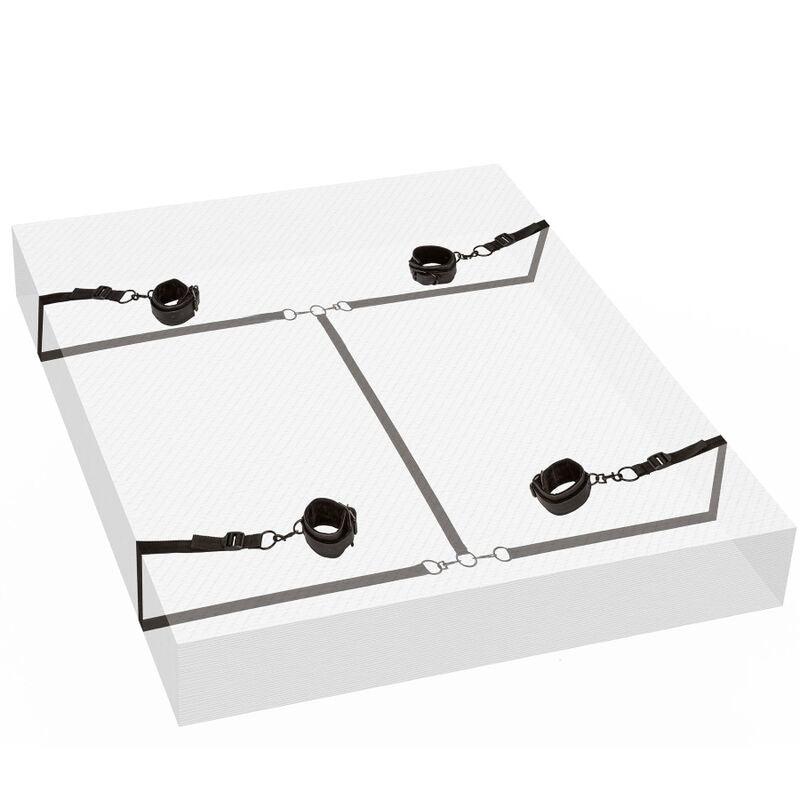 CALEXOTICS - BOUNDLESS RED RESTRAINT SET RESTRICCION CAMA - Noctiva