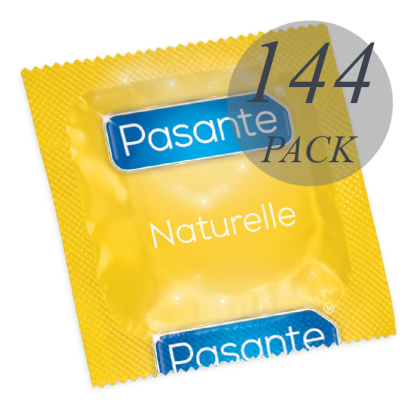 PASANTE - PRESERVATIVOS NATURELLE BOLSA 144 UNIDADES - Noctiva