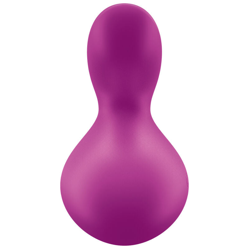 SATISFYER - VIVA LA VULVA 3 VIBRADOR LAY-ON VIOLETA - Noctiva