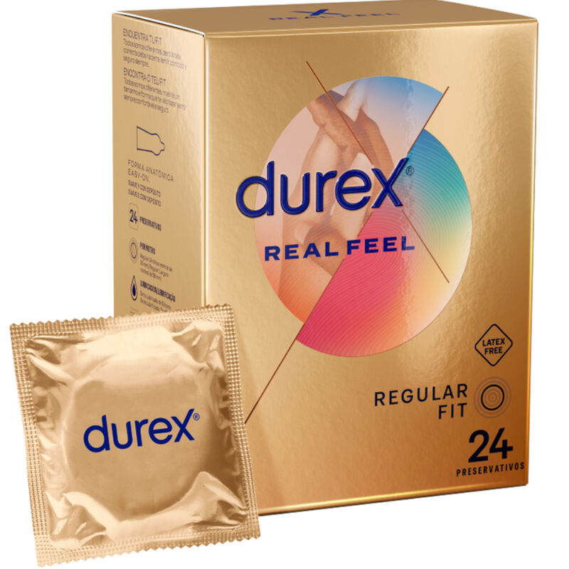 DUREX - REAL FEEL 24 UNIDADES - Noctiva