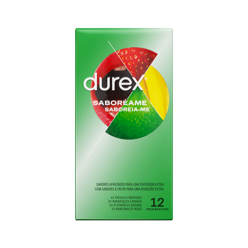 DUREX - SABOREAME 12 UNIDADES - Noctiva