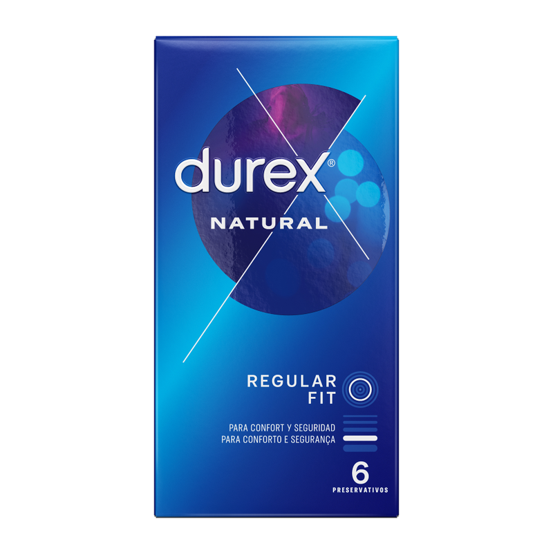 DUREX - NATURAL CLASSIC 6 UNIDADES - Noctiva