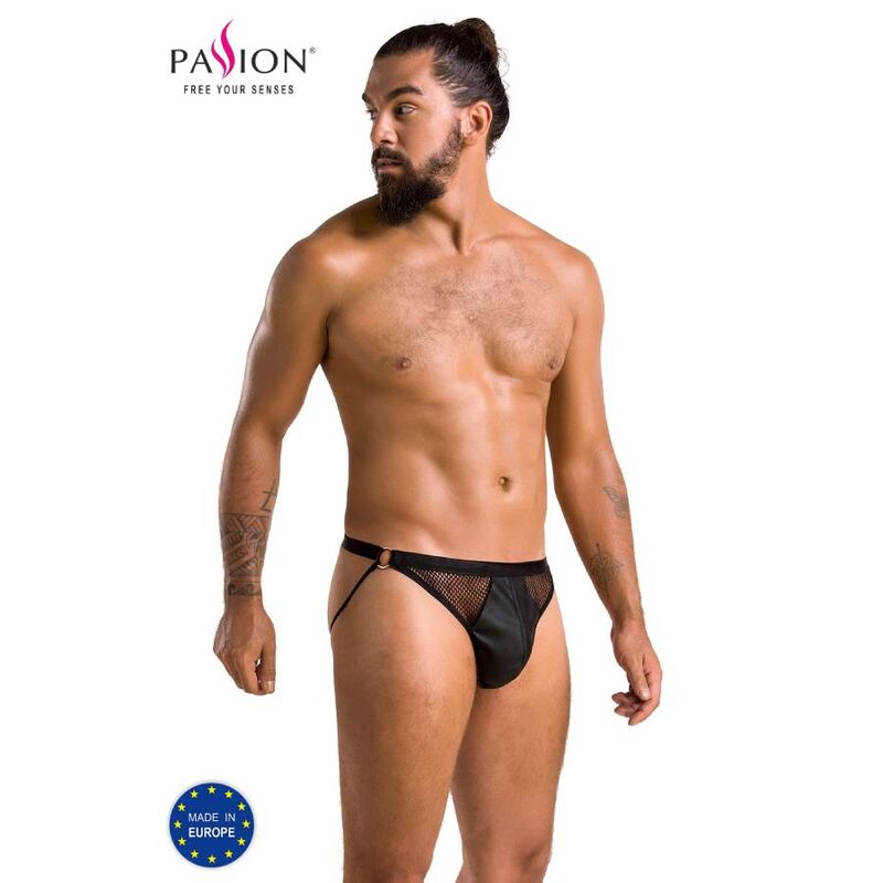PASSION - 034 SLIP OPEN LUKE NEGRO S/M - Noctiva