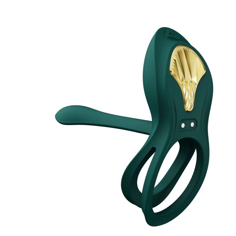 ZALO - BAYEK ANILLO VIBRADOR CONTROL REMOTO PAREJAS VERDE - Noctiva