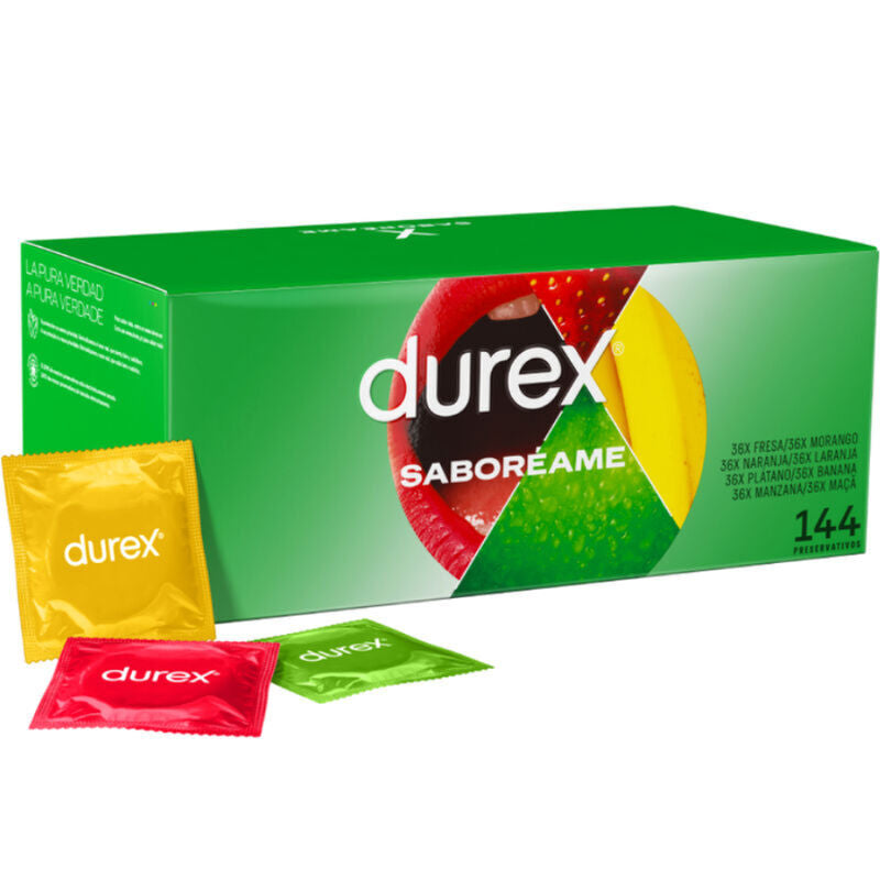 DUREX - PLEASURE FRUITS 144 UNIDADES - Noctiva