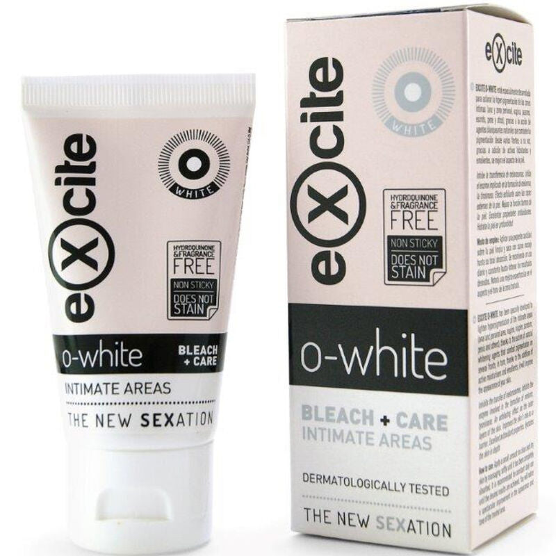 EXCITE - O WHITE BLEACH + CARE INTIMATE AREAS 50 ML - Noctiva