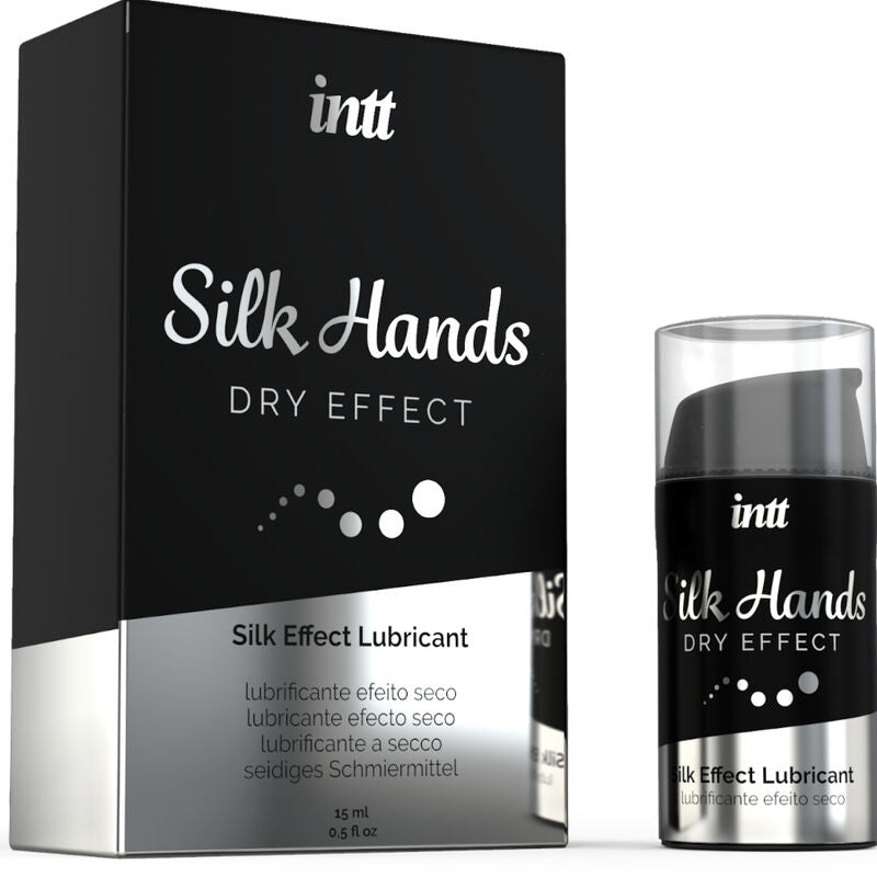 INTT LUBRICANTS - SILK HANDS LUBRICANTE FORMULA CONCENTRADA DE SILICONA 15 ML - Noctiva