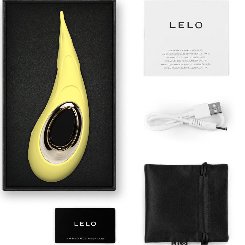 LELO - DOT CRUISE ESTIMULADOR DE CLÍTORIS AMARILLO - Noctiva