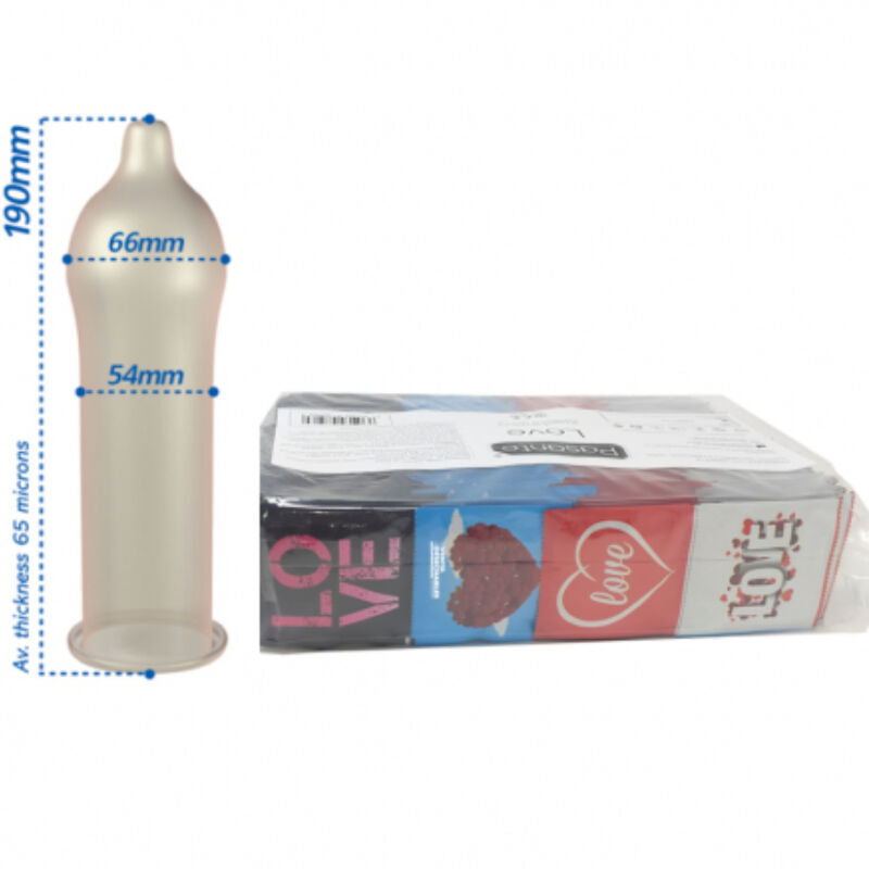 PASANTE - PRESERVATIVO LOVE BOLSA 144 UNIDADES - Noctiva