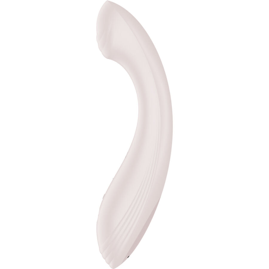 SATISFYER - G-FORCE ESTIMULADOR VIBRADOR PUNTO G BEIGE - Noctiva