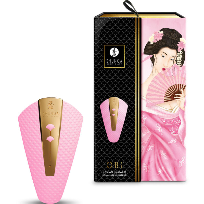 SHUNGA - OBI MASAJEADOR INTIMO ROSA - Noctiva