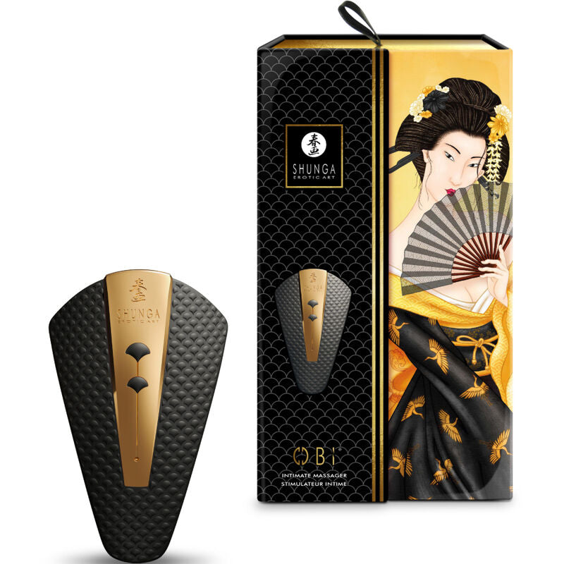SHUNGA - OBI MASAJEADOR INTIMO NEGRO - Noctiva