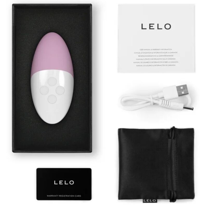 LELO - SIRI 3 MASAJEADOR DE CLITORIS ROSA SUAVE - Noctiva