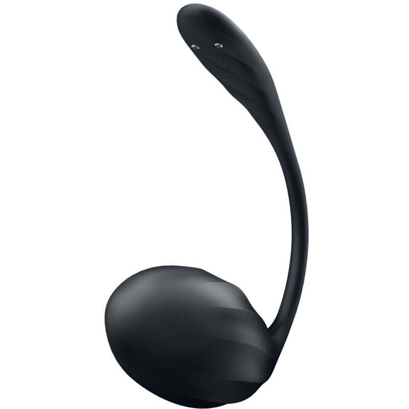 SATISFYER - RIBBED PETAL ESTIMULADOR PUNTO G CONTROL REMOTO NEGRO APP GRATUITA - Noctiva