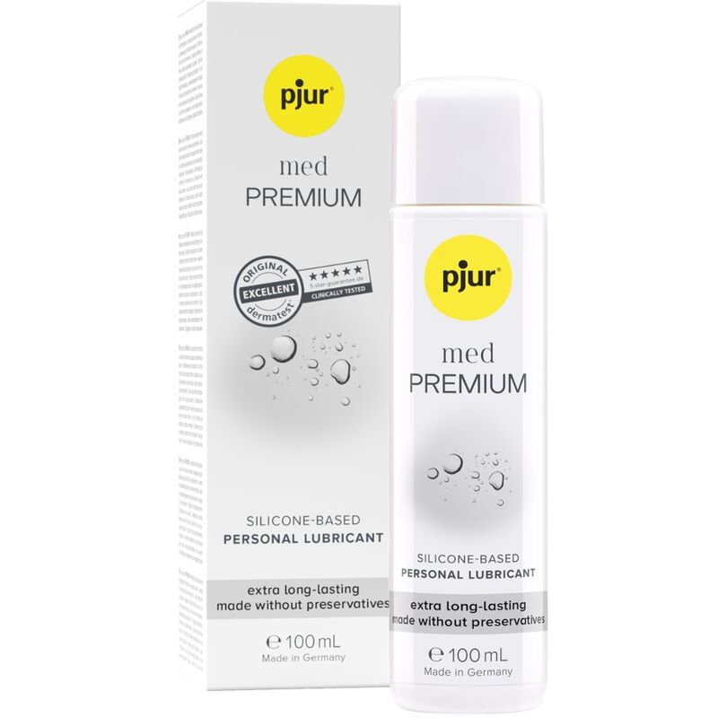 PJUR - MED LUBRICANTE PREMIUM SILICONA 100 ML - Noctiva
