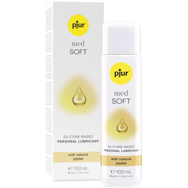 PJUR - MED SOFT GLIDE LUBRICANTE SILICONA 100 ML - Noctiva