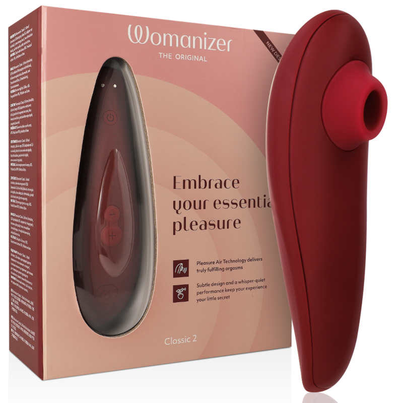 WOMANIZER - CLASSIC 2 ESTIMULADOR DE CLÍTORIS BURDEOS - Noctiva