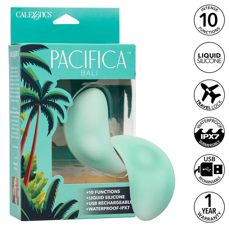 CALEXOTICS - PACIFICA BALI ESTIMULADOR 10 FUNCIONES AQUA - Noctiva