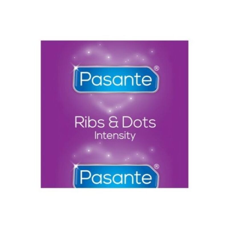 PASANTE - RIBS & DOTS PRESERVATIVOS INTENSITY 144 UNIDADES - Noctiva