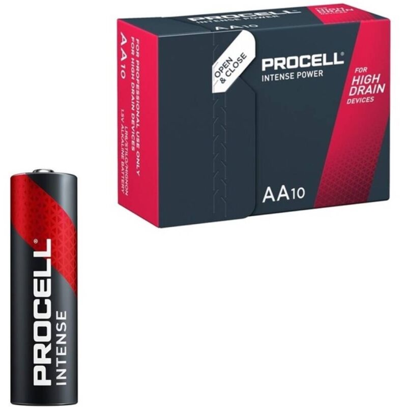 PROCELL - INTENSE POWER ALCALINA LR6 AA 1,5V CAJA*10 - Noctiva