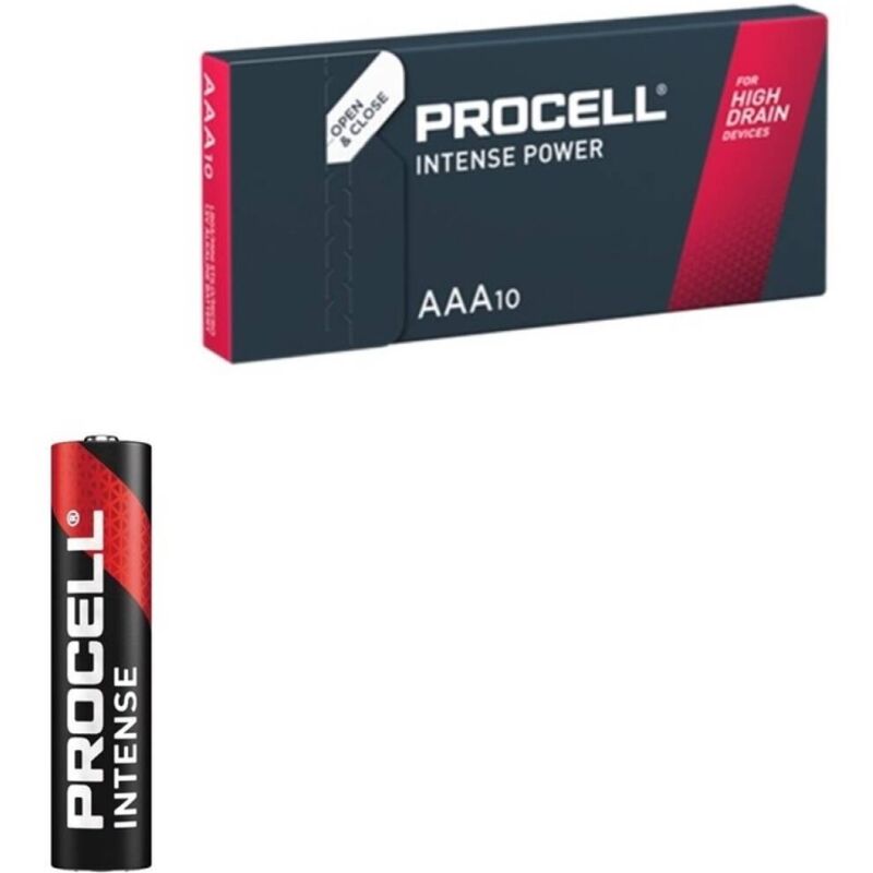 PROCELL - INTENSE POWER ALCALINA LR03 AAA 1,5V CAJA*10 - Noctiva