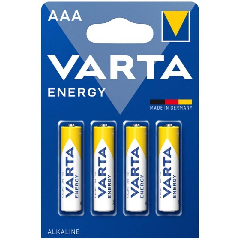 VARTA - ENERGY PILA ALCALINA AAA LR03 BLISTER*4 - Noctiva