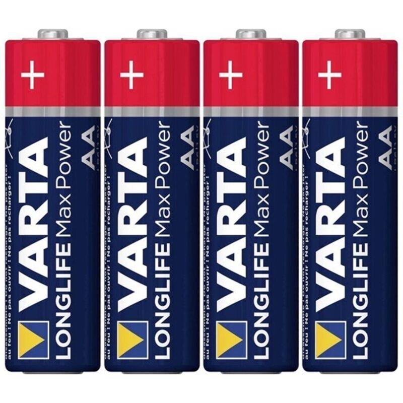 VARTA - MAX POWER PILA ALCALINA AA LR6 RETRACTIL*4 - Noctiva