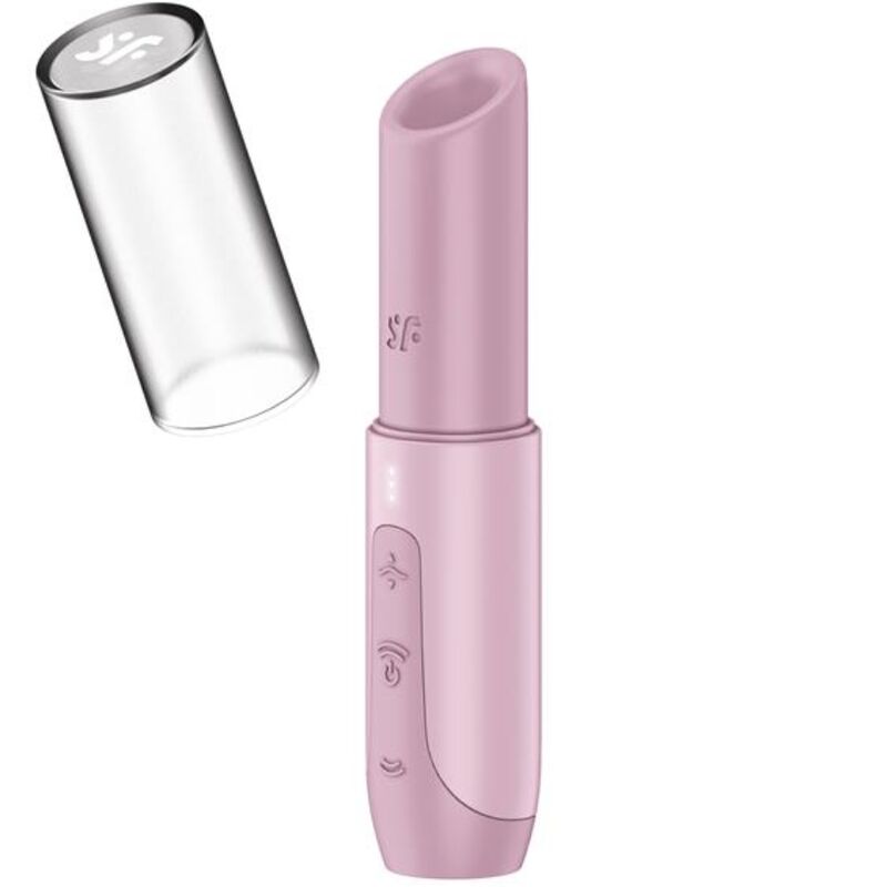 SATISFYER - SECRET KISS ESTIMULADOR CLÍTORIS POR ONDAS ROSA - Noctiva