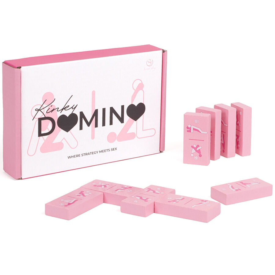SECRETPLAY - JUEGO DE MADERA KINKY DOMINO - Noctiva