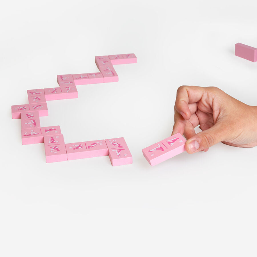 SECRETPLAY - JUEGO DE MADERA KINKY DOMINO - Noctiva