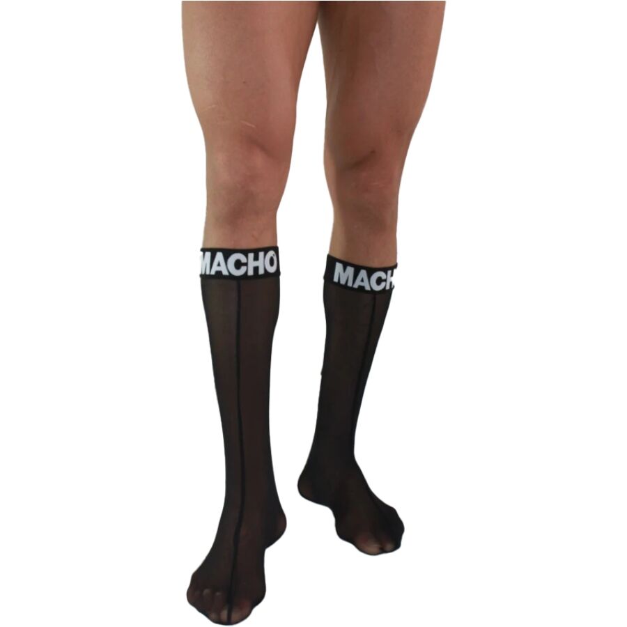 MACHO - CALCETINES FINOS NEGRO TALLA ÚNICA - Noctiva