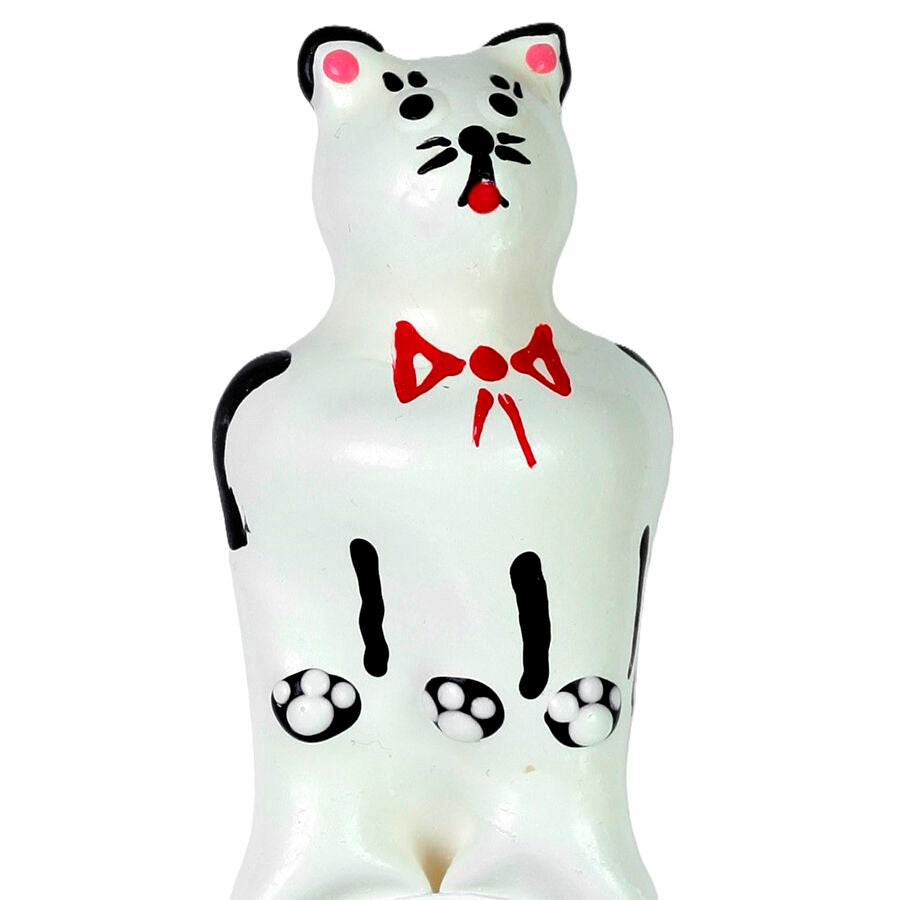 CONDOMERIE - PRESERVATIVO DECORATIVO PINTADO A MANO GATO MODELO XL - Noctiva