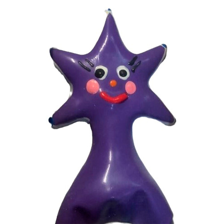 CONDOMERIE - PRESERVATIVO DECORATIVO PINTADO A MANO ESTRELLA FELIZ XL - Noctiva
