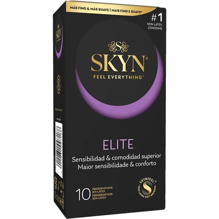 SKYN - PRESERVATIVO ELITE ULTRAFINO 10 UNIDADES - Noctiva