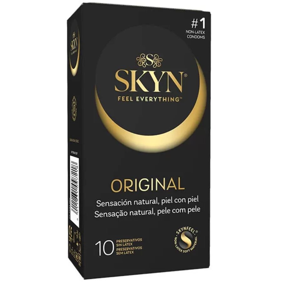 SKYN - PRESERVATIVO ORIGINAL SENSACIÓN NATURAL 10 UNIDADES - Noctiva