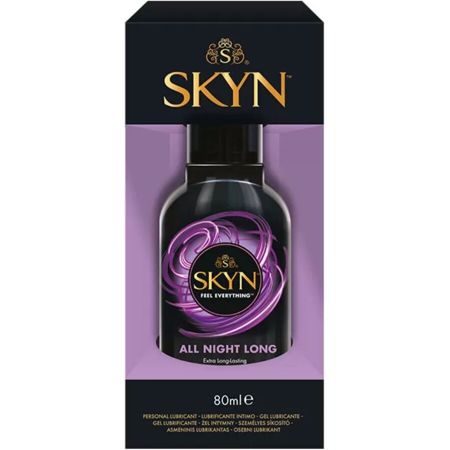 SKYN - LUBRICANTE ALL NIGHT LONG BASE DE SILICONA 80 ML - Noctiva