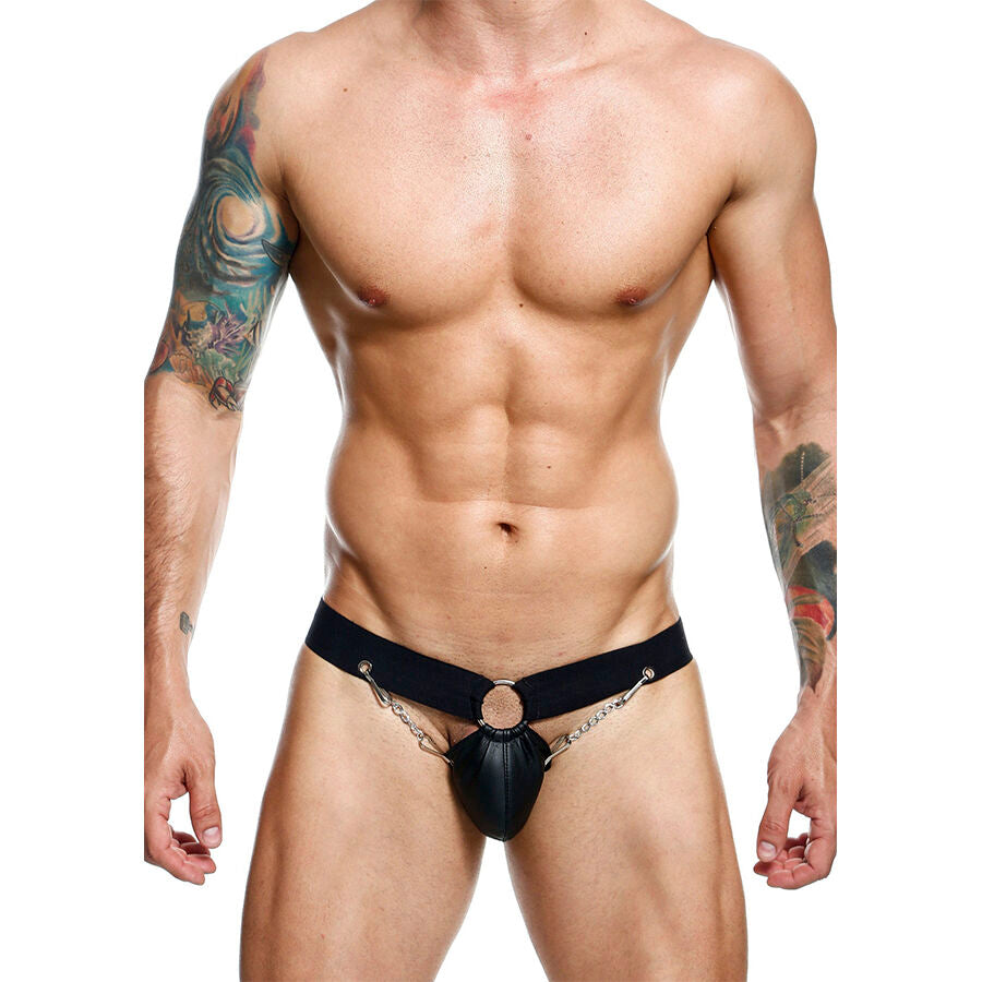 MOB - DNGEON JOCKSTRAP DE CADENA NEGRA TALLA ÚNICA - Noctiva
