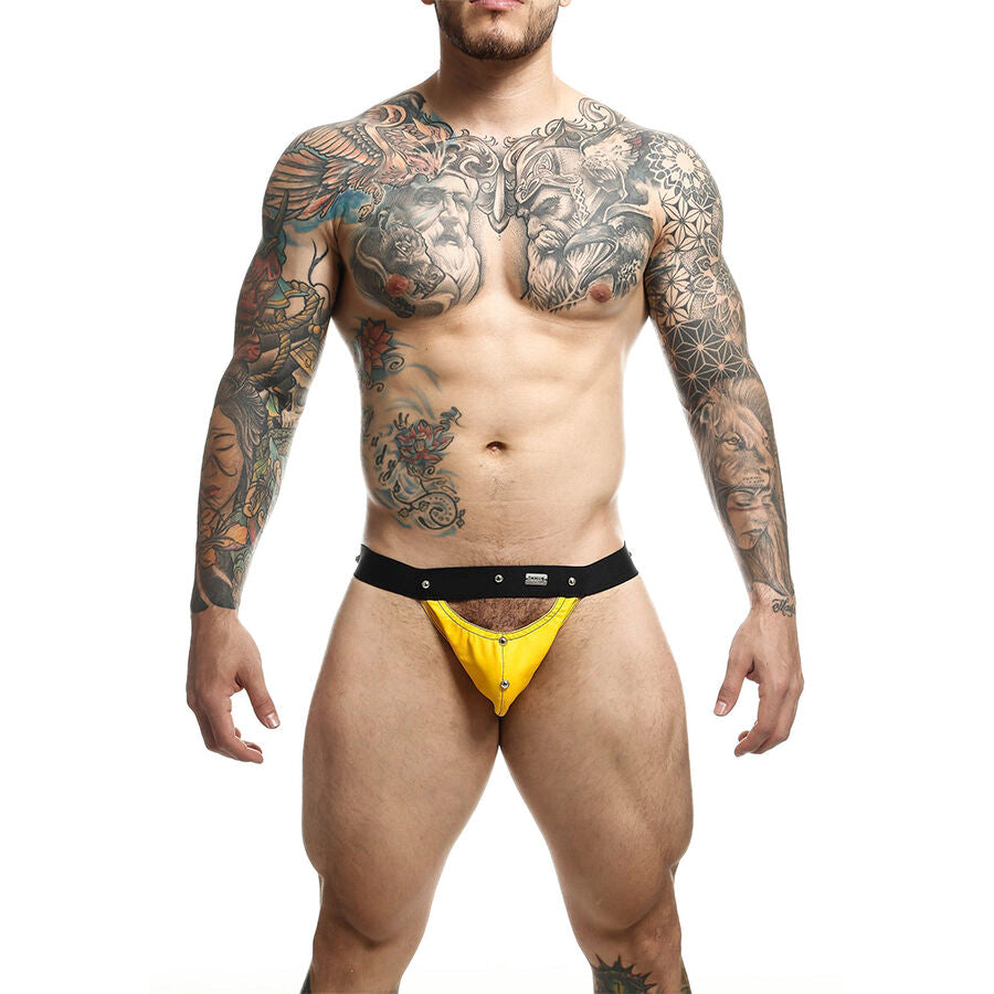 MOB - DNGEON JOCKSTRAP DEPORTISTA AMARILLO TALLA ÚNICA - Noctiva