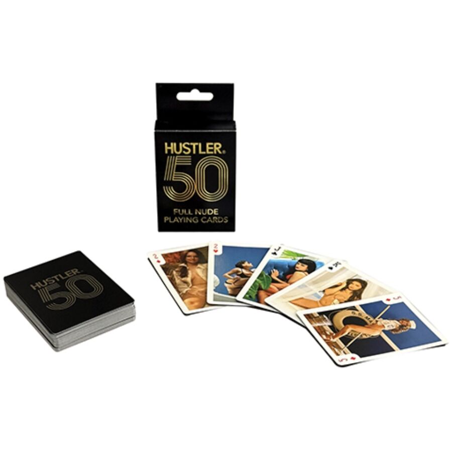 KHEPER GAMES - HUSTLER 50 JUEGO DE CARTAS AL DESNUDO - Noctiva