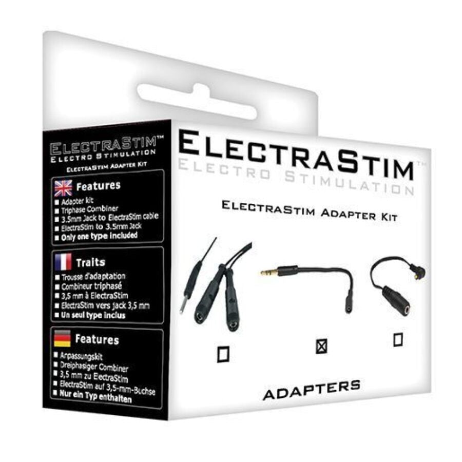 ELECTRASTIM - ADAPTADOR DE CABE DE CONECTOR 3.5 MM - Noctiva