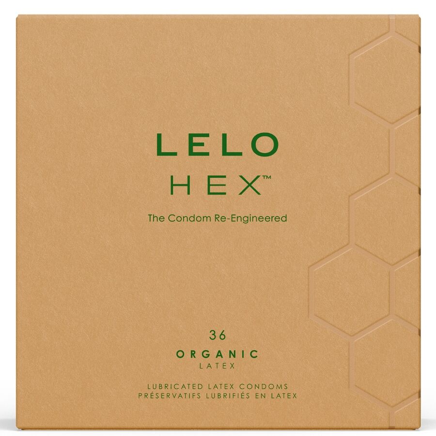 LELO - HEX ORGANIC PRESERVATIVO CAJA 36 UDS - Noctiva