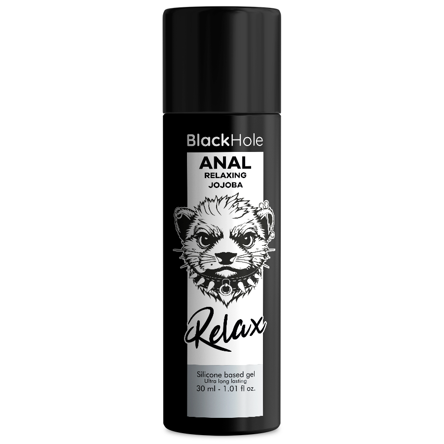 BLACK HOLE - ANAL RELAXING CON JOJOBA BASE SILICONA 30 ML - Noctiva