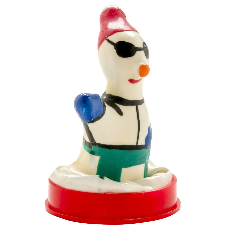 CONDOMERIE - PRESERVATIVO DECORATIVO PINTADO A MANO SNOWBOARD XL - Noctiva