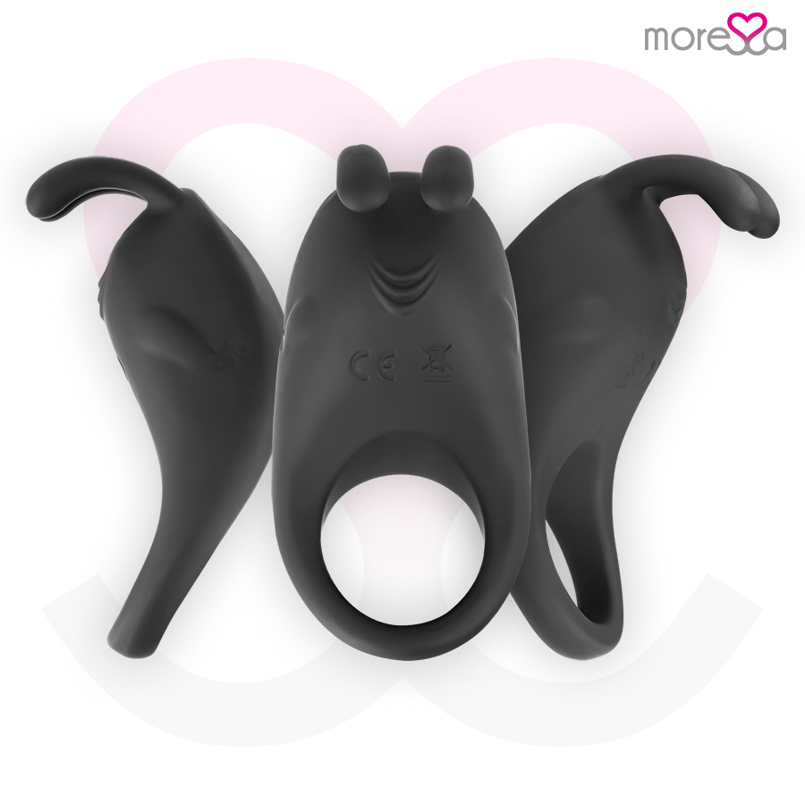 MORESSA - BRAD PREMIUM SILICONE RECARGABLE NEGRO - Noctiva