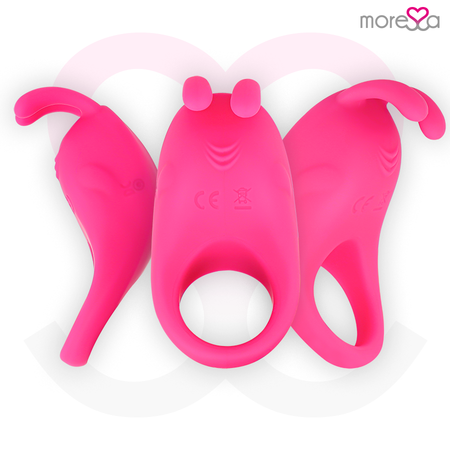 MORESSA - BRAD PREMIUM SILICONE RECARGABLE ROSA - Noctiva